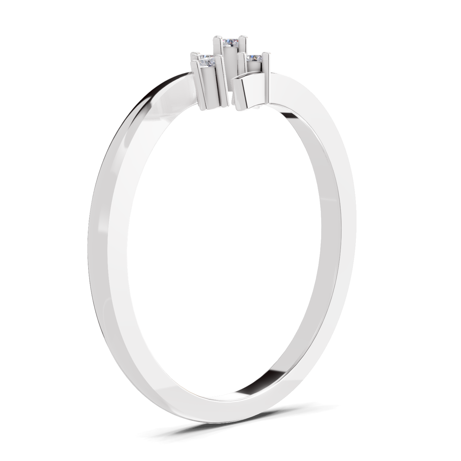 0.07 Carat Celeste Petal Promise Engagement Ring