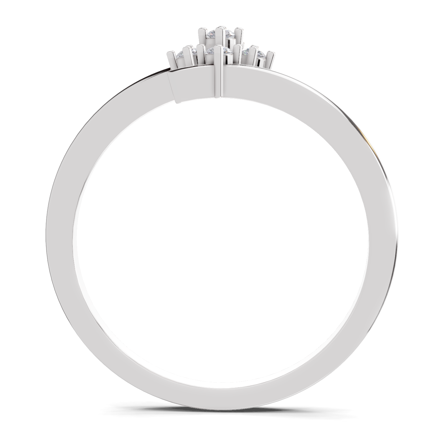 0.07 Carat Celeste Petal Promise Engagement Ring