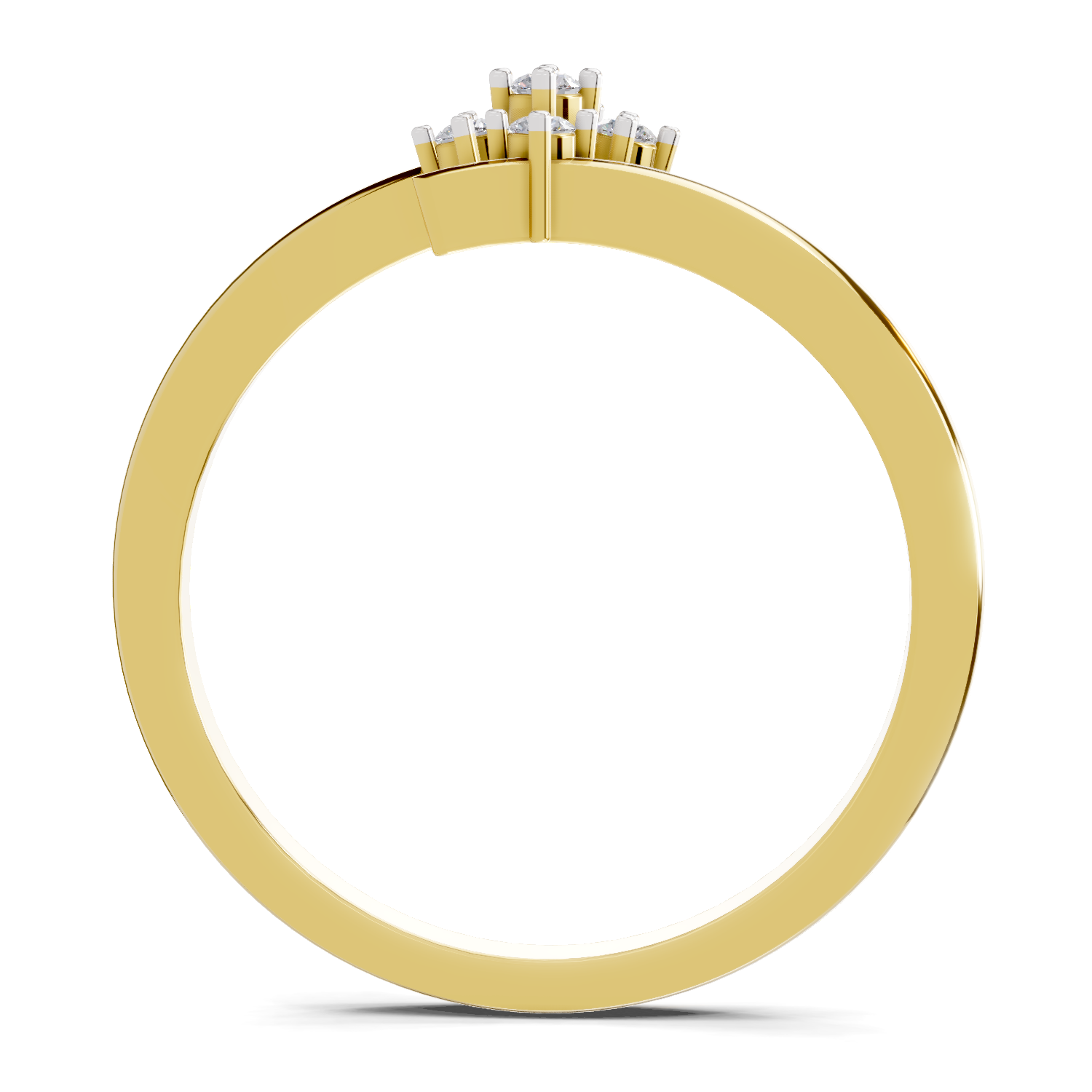 0.07 Carat Celeste Petal Promise Engagement Ring