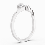0.086 Ct Cluster Ring