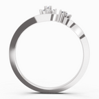 0.086 Ct Cluster Ring