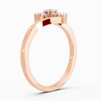 0.098 Ct Cluster Ring