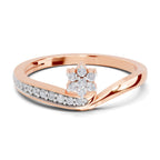 0.86 Ct Round Halo Ring