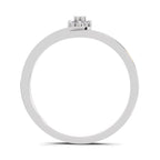 0.11 Carat Floral Engagement Ring