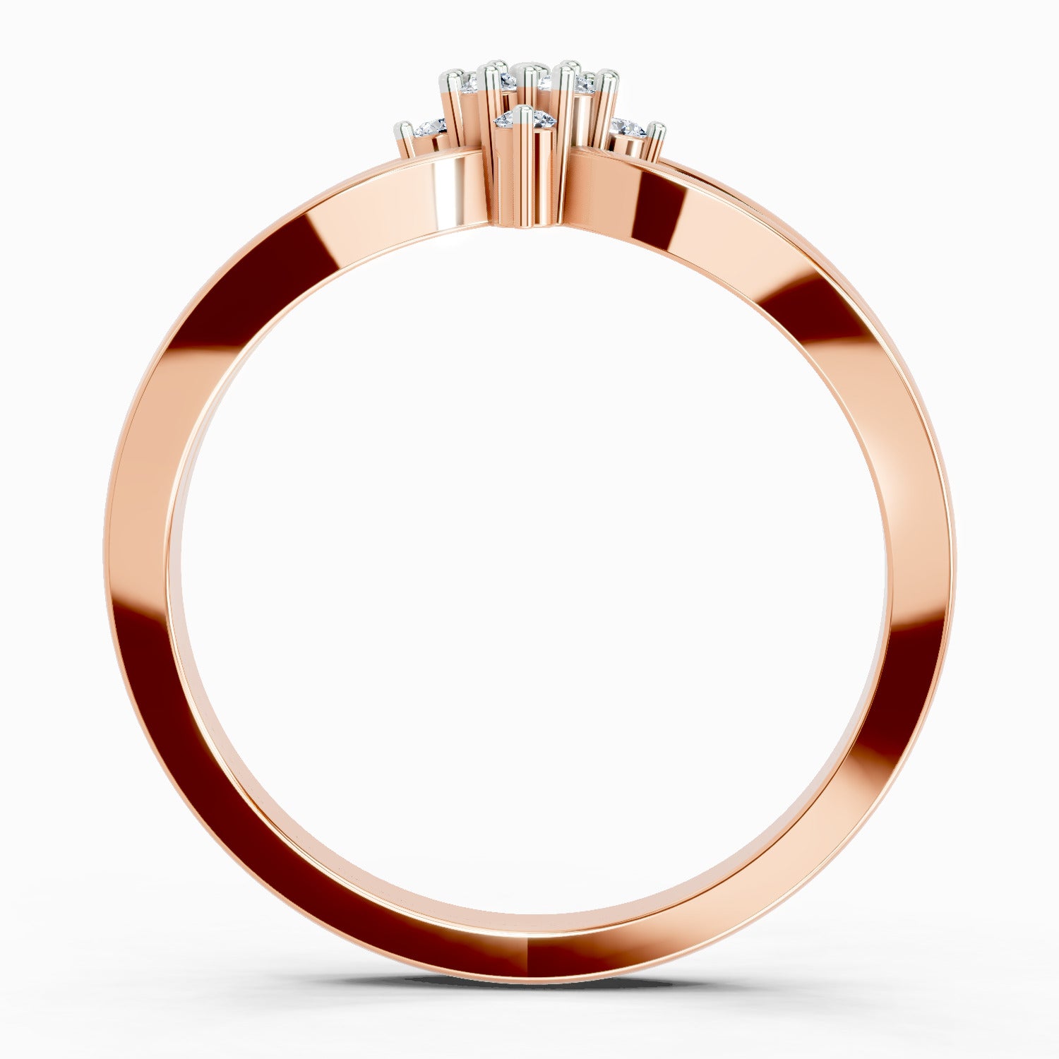0.09 Carat Diamond Engagement Ring