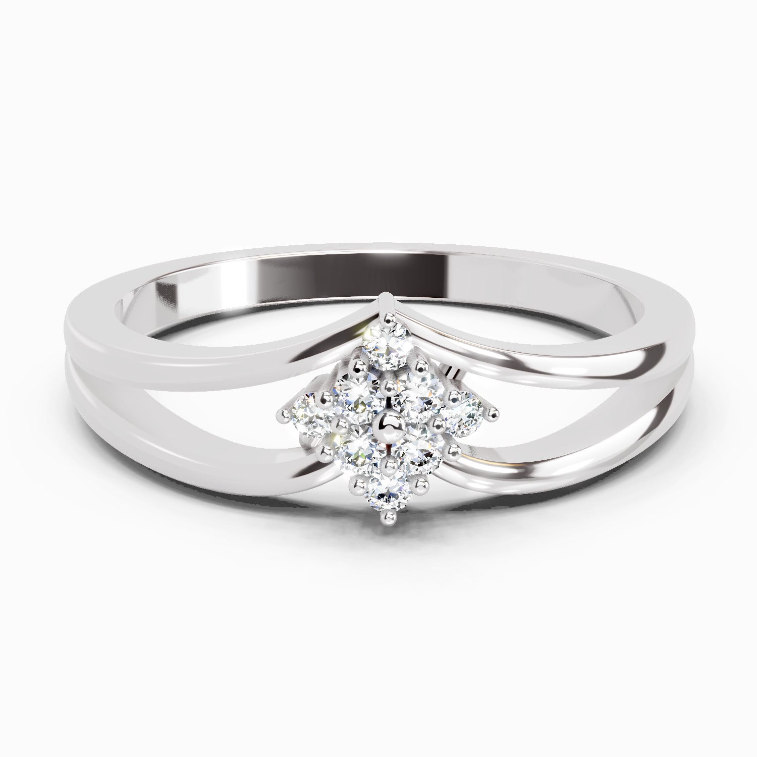 0.09 Carat Diamond Engagement Ring