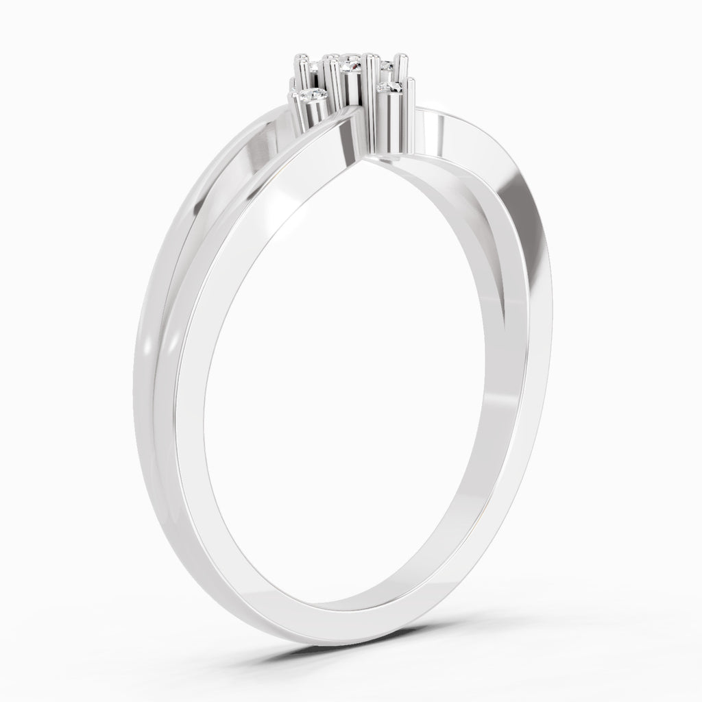 0.09 Carat Diamond Engagement Ring