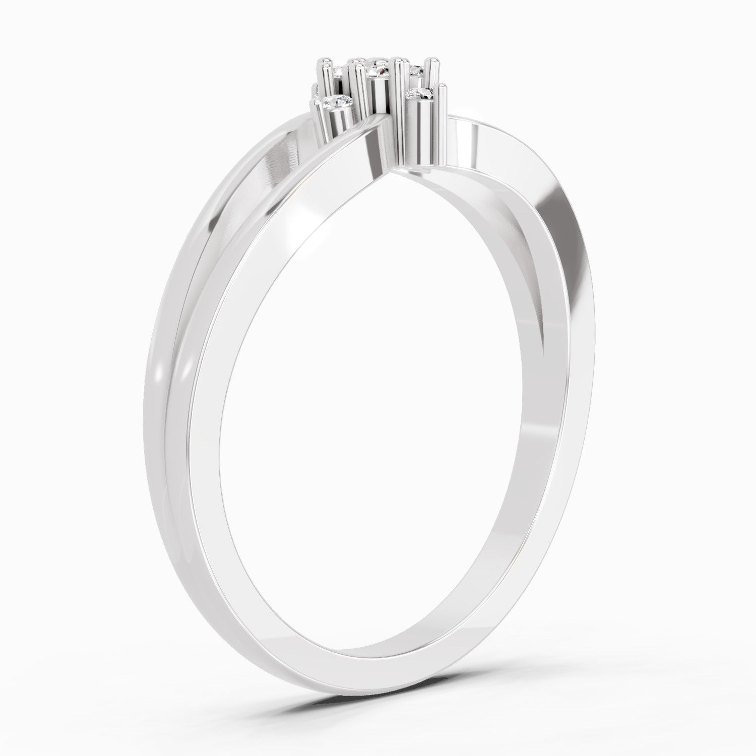 0.09 Carat Diamond Engagement Ring