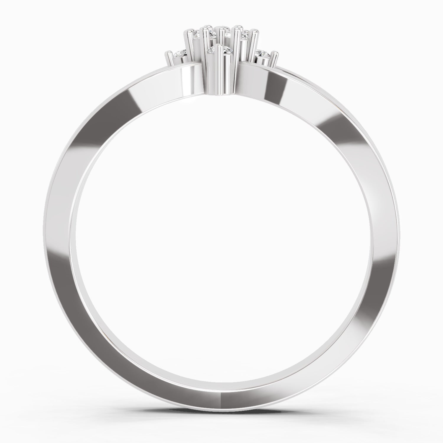 0.09 Carat Diamond Engagement Ring