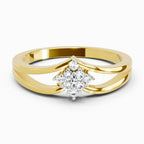0.09 Carat Diamond Engagement Ring