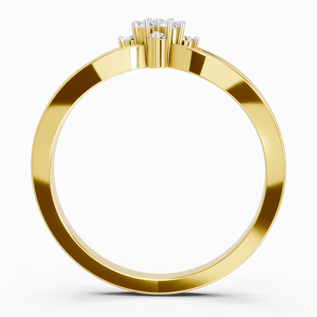 0.09 Carat Diamond Engagement Ring