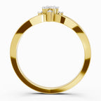 0.09 Carat Diamond Engagement Ring
