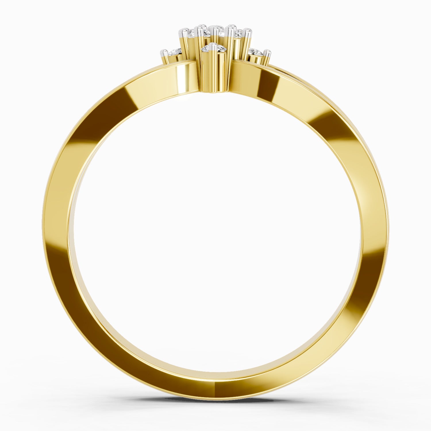 0.09 Carat Diamond Engagement Ring