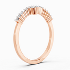 Sparkles 0.18 Ct Round Fashion Diamond Ring in 14K Gold