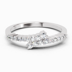 Sparkles 0.18 Ct Round Fashion Diamond Ring in 14K Gold