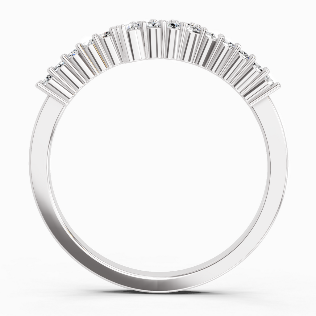 Sparkles 0.18 Ct Round Fashion Diamond Ring in 14K Gold