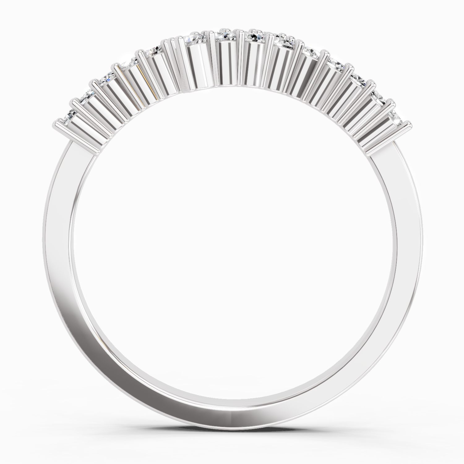 Sparkles 0.18 Ct Round Fashion Diamond Ring in 14K Gold