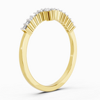 Sparkles 0.18 Ct Round Fashion Diamond Ring in 14K Gold