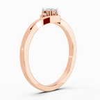 0.09 Carat Diamond Cluster Ring