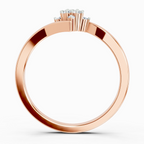 0.09 Carat Diamond Cluster Ring