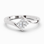 0.09 Carat Diamond Cluster Ring