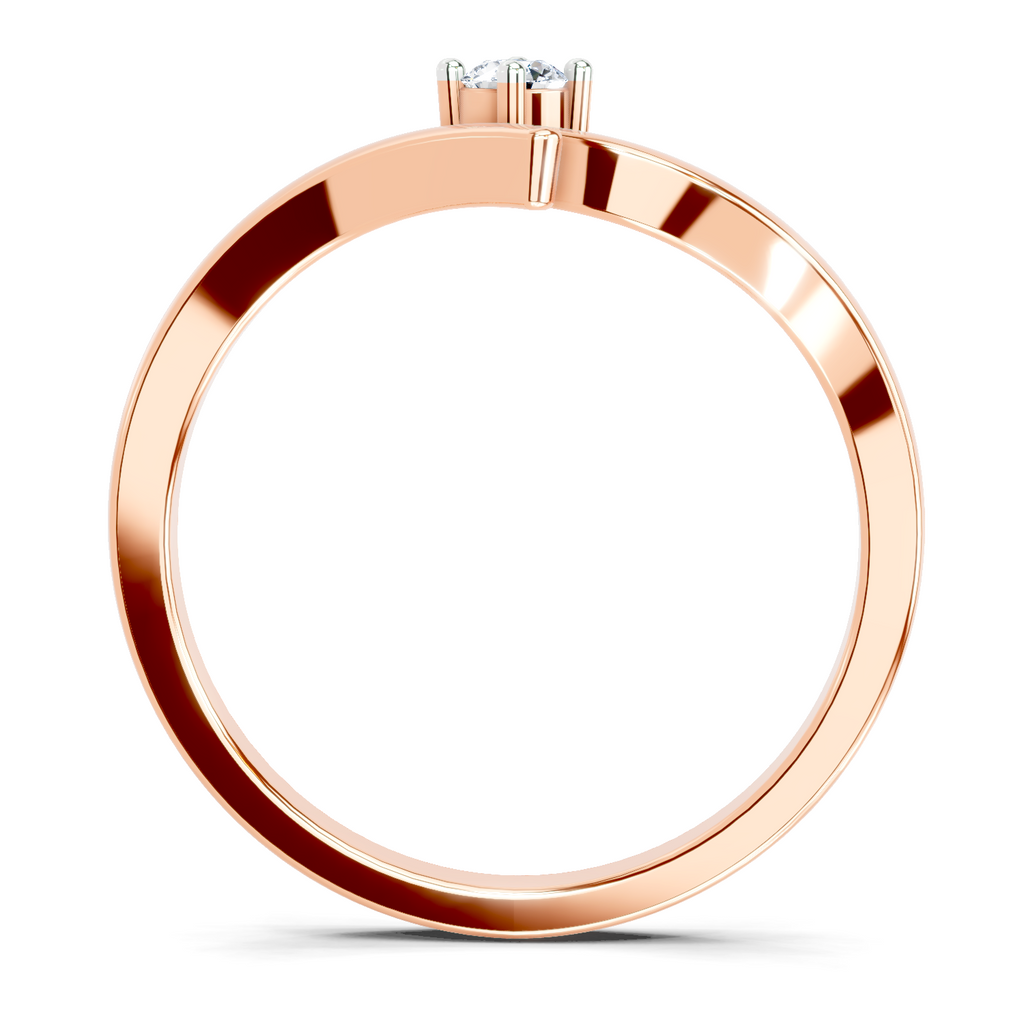 0.07 Carat Round Solitaire Ring