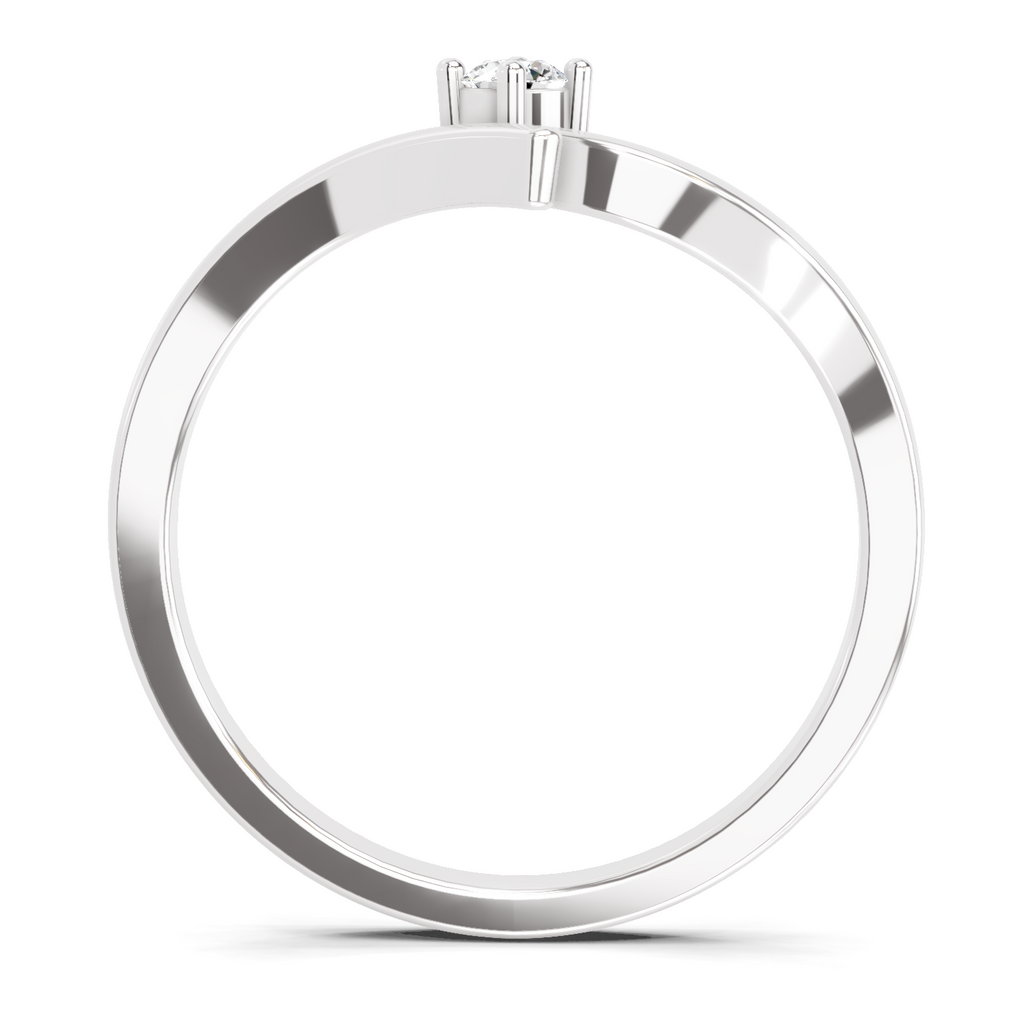 0.07 Carat Round Solitaire Ring