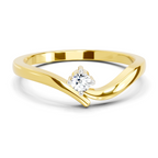 0.07 Carat Round Solitaire Ring