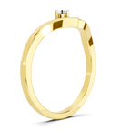 0.07 Carat Round Solitaire Ring