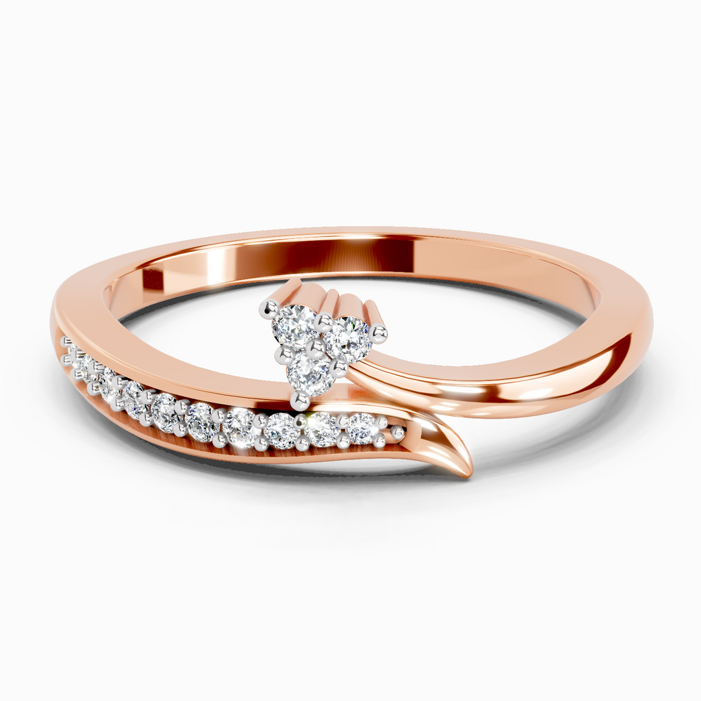 0.09 Carat Round Fashion Ring