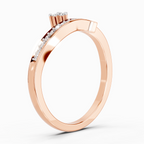 0.09 Carat Round Fashion Ring