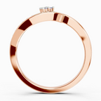 0.09 Carat Round Fashion Ring