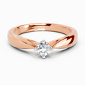 0.09 Carat Round Fashion Ring