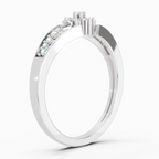 Sparkles 0.2 1 Ct Round Cluster Diamond Ring in 14K Gold