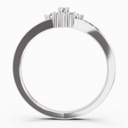 Sparkles 0.2 1 Ct Round Cluster Diamond Ring in 14K Gold
