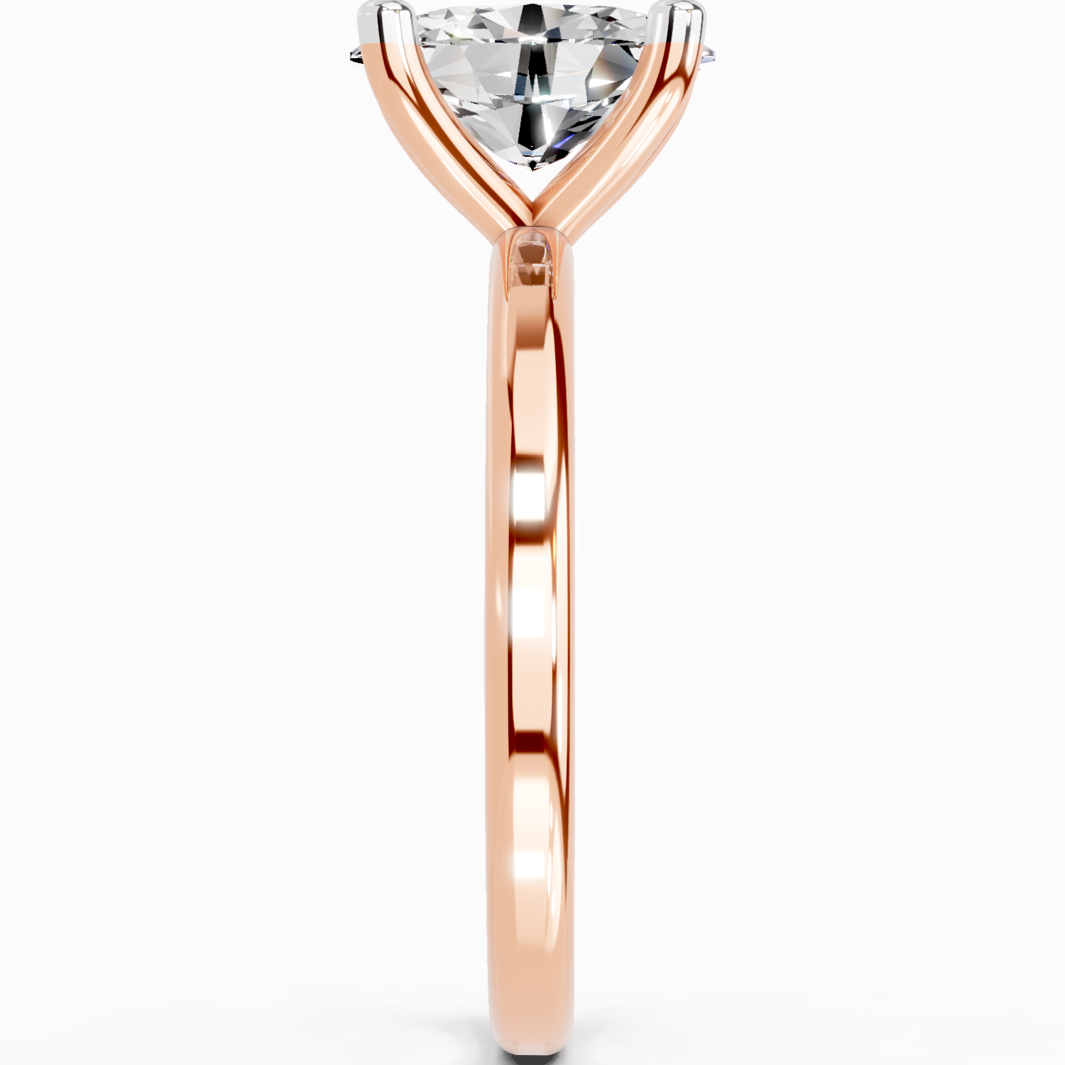 1.32 Carat Oval Solitaire Engagement Ring