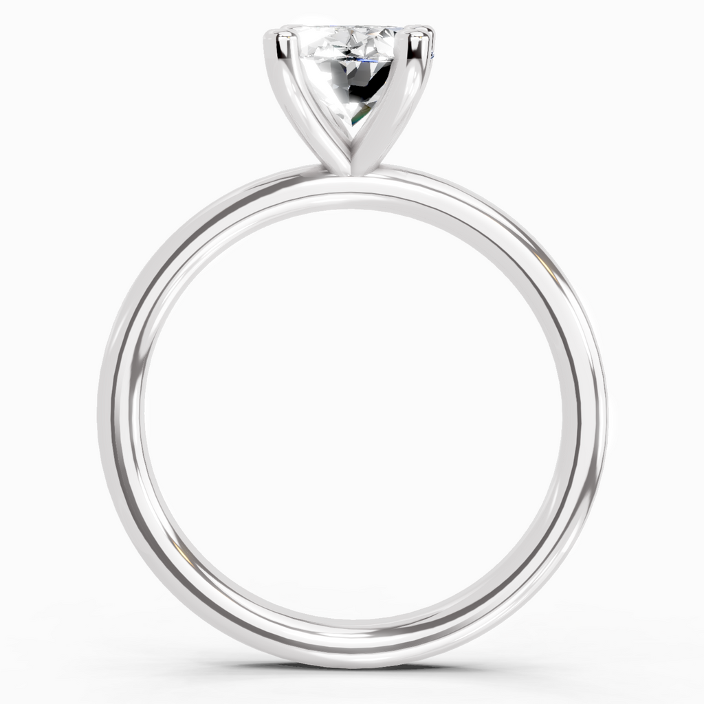 1.32 Carat Oval Solitaire Engagement Ring