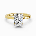 1.32 Carat Oval Solitaire Engagement Ring