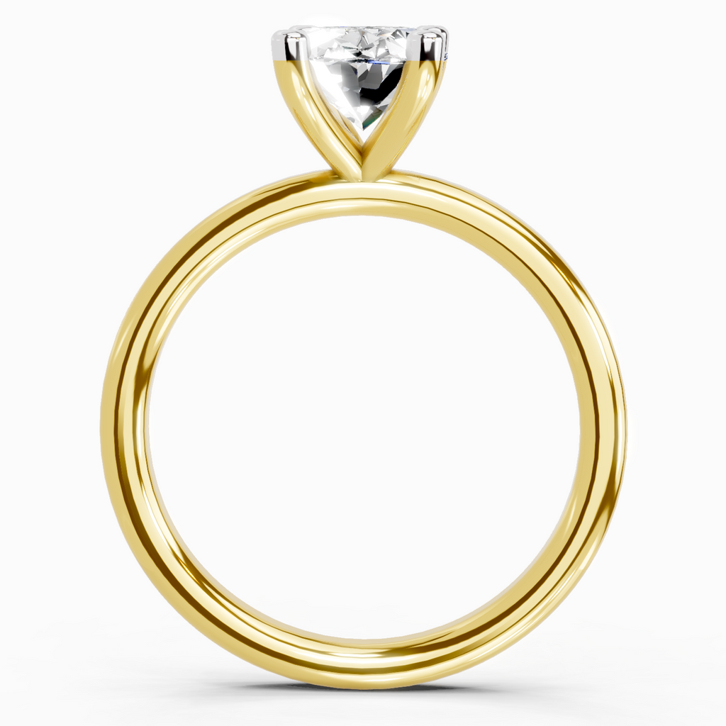 1.32 Carat Oval Solitaire Engagement Ring