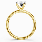 1.32 Carat Oval Solitaire Engagement Ring