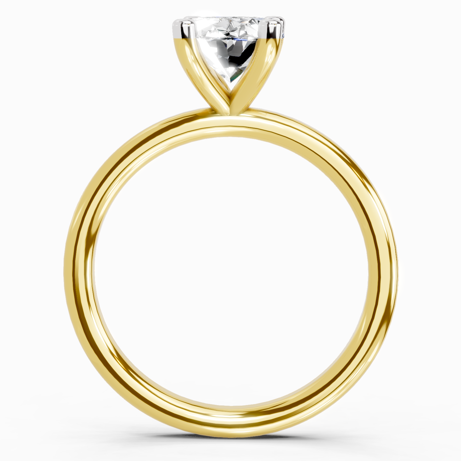 1.32 Carat Oval Solitaire Engagement Ring