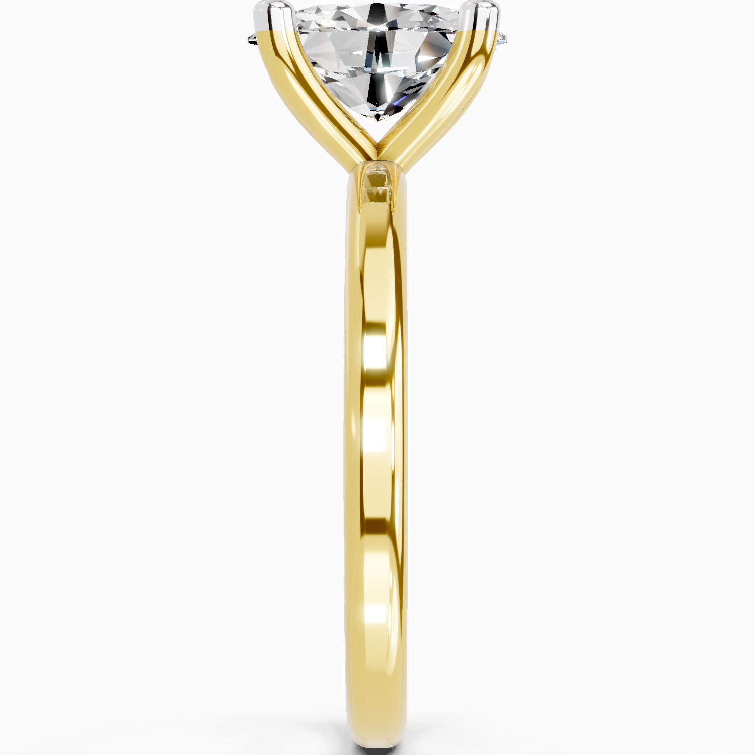 1.32 Carat Oval Solitaire Engagement Ring