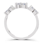 0.73 Carat Floral Diamond Ring