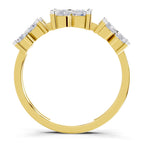 0.73 Carat Floral Diamond Ring