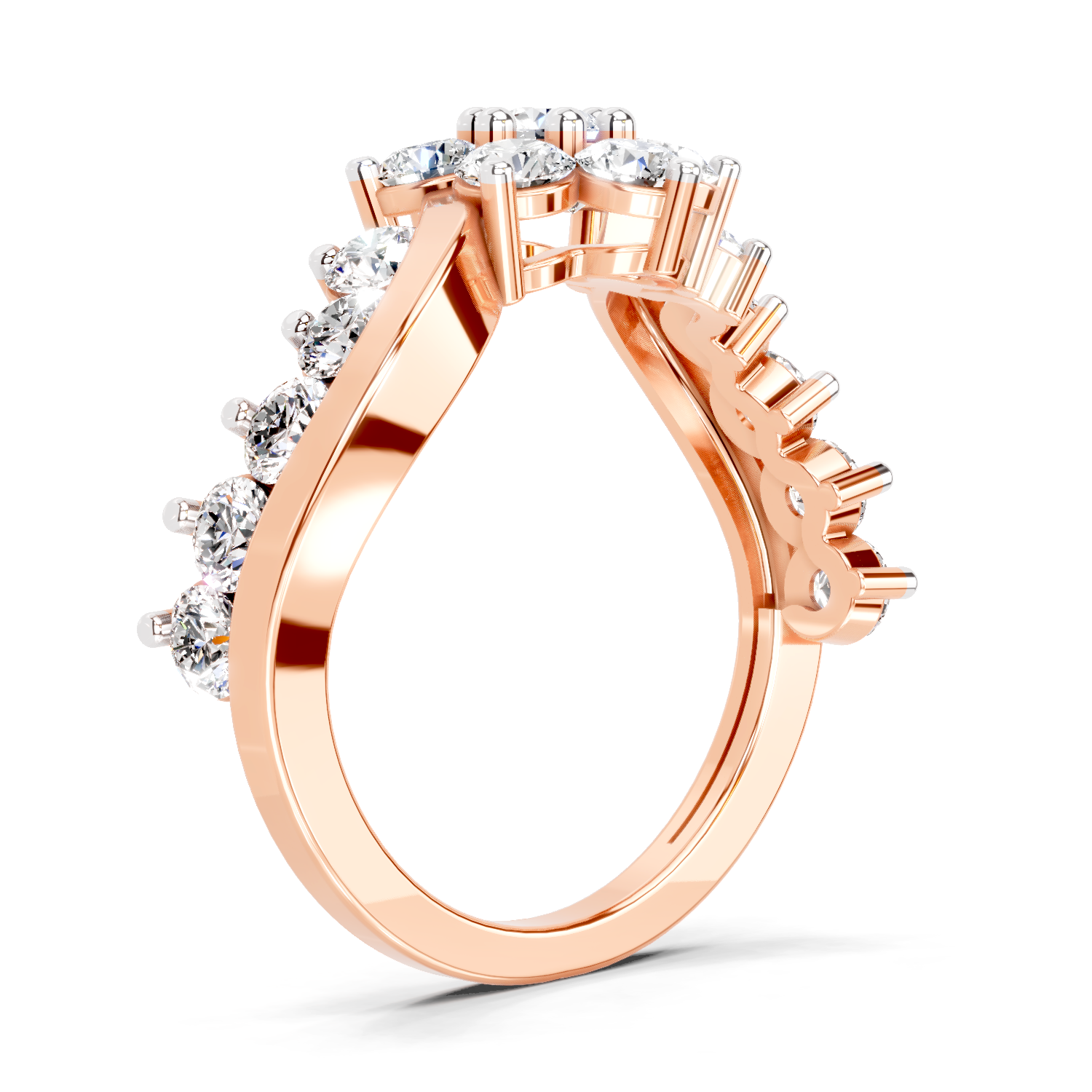 1.41 Carat Cluster Diamond Ring