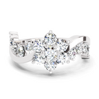 1.41 Carat Cluster Diamond Ring