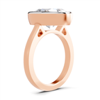 1.89 Carat Aurora Oval Promise Engagement Ring
