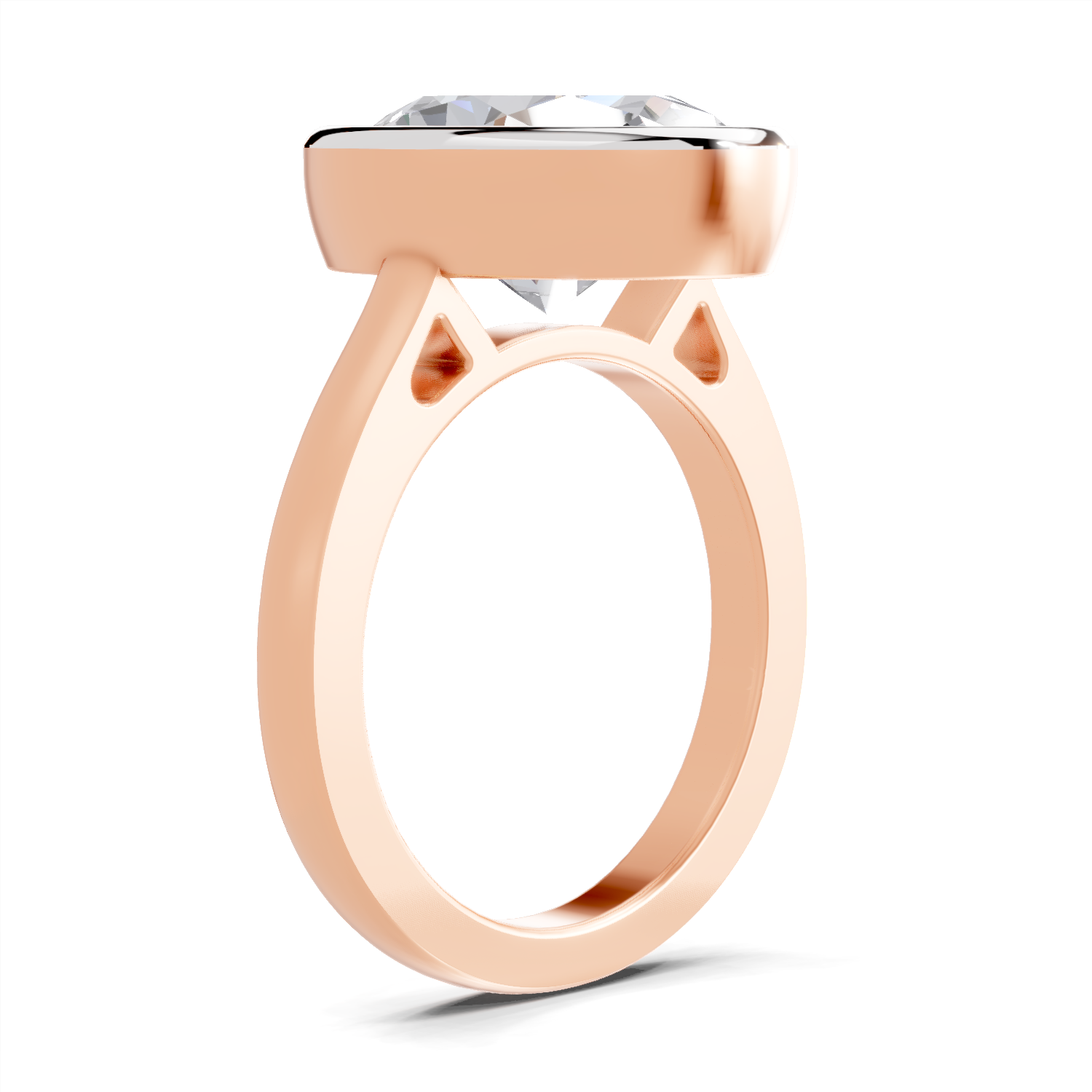 1.89 Carat Aurora Oval Promise Engagement Ring