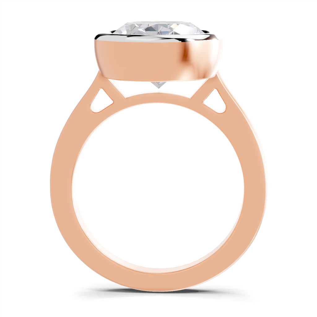 1.89 Carat Aurora Oval Promise Engagement Ring