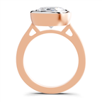 1.89 Carat Aurora Oval Promise Engagement Ring